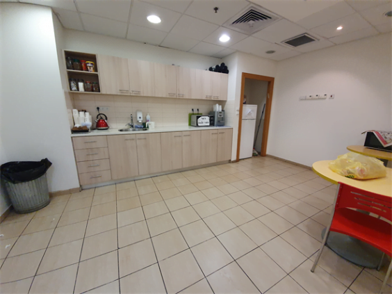 מטבחון במשרדים להשכרה בהר החוצבים