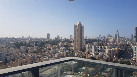 נוף ממשרד במגדל הכשרת היישוב החדש