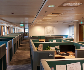 עמדות עבודה במשרד להשכרה בכפר סבא