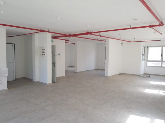 להשכרה בעיר התחתית חיפה משרדים חדשים בבניין חדש