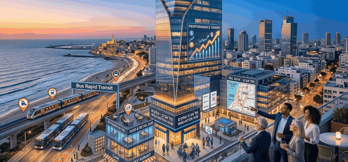 יתרונות בהשכרת משרדים בתל אביב