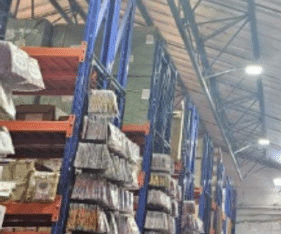 מחסן 1,200 מר כולל רחבה תפעולית גדולה