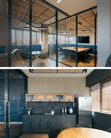 מעל קומת מסחר עם לובי מפואר ונוף פתוח