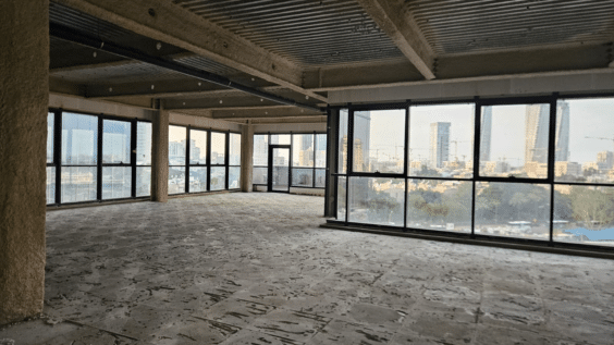 קומה במעטפת להשכרה בתל אביב