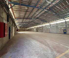 מחסן של 1250 מטר בגובה של 6 מטר