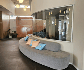 לבניין גג עצום לשימוש בלעדי