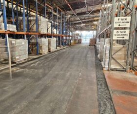 שטח אחסנה ולוגיסטיקה במיקום מרכזי,