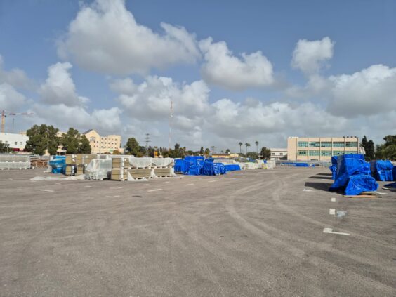 מגרש אספלט 15 דונם