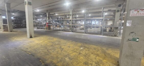 עומס רצפה טון אחד למר