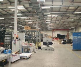 שטח התפעול עצמאי ומתאים למשאית בגודל 40 פיט