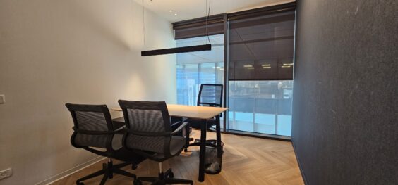 חדרי עבודה מרווחים וחדר ישיבות