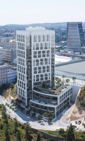 מגדל חדש ומודרני בתכנון יעיל וברמת גמר גבוהה במיוחד